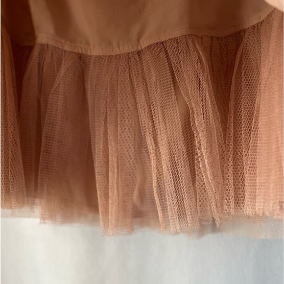 NWT. BCBG Maxazria Size M Mauve Pink Tiered Mini Skirt. New with Tags - Picture 6 of 11